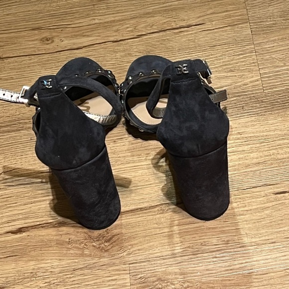 Sam Edelman navy suede sandals - Picture 4 of 7